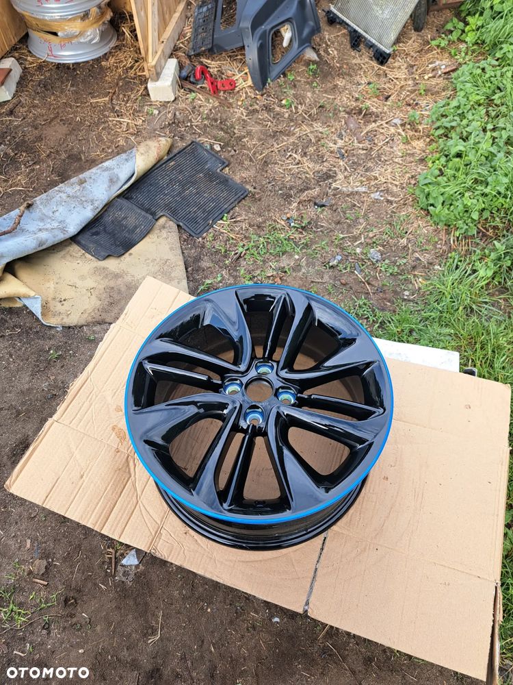 Felga Aluminiowa Opel Adam 17 Cali 17x7J IS ET 44 Black Blue - 2