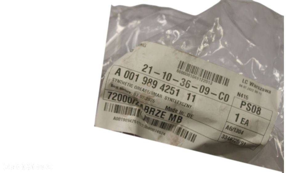 MERCEDES Ceramiczny smar do wtryskiwaczy CDI - 2