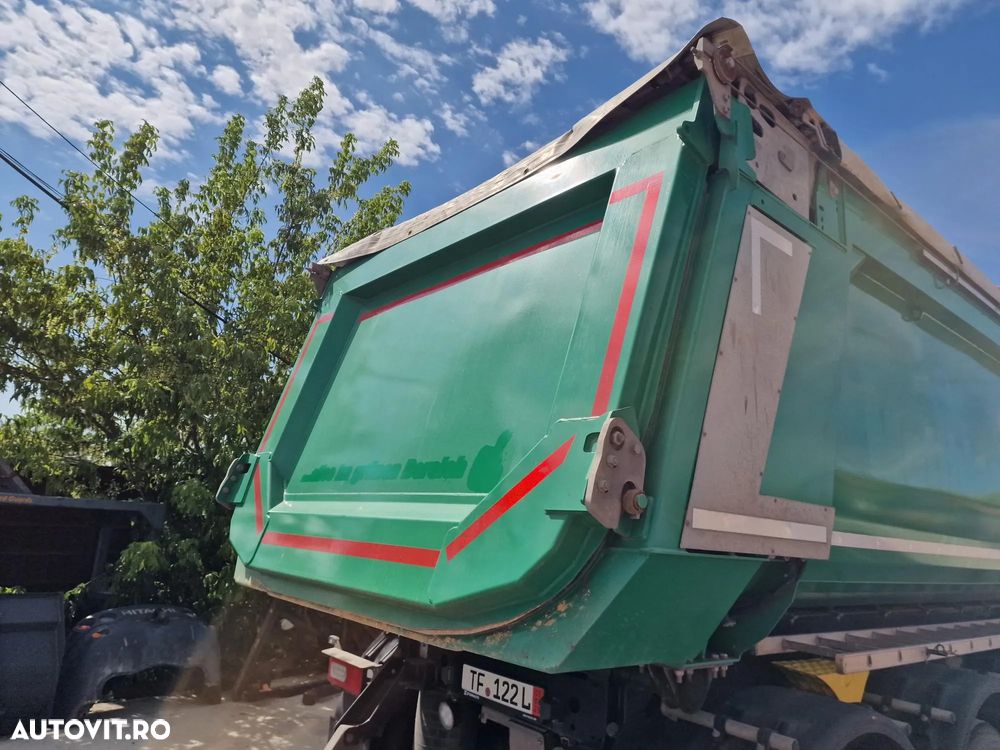 Schmitz Cargobull SKi 8,2, 28mc, EX DEMO-FULL OPTION, 2022, 29500 EUR+Tva, oblon rabatabil hidraulic spate, prelata pe role cu telecomanda, axa liftabila, LED, Anvelope 95% ok, scena vizitare, picioare sprijn, HARDOX, posibil leasing 4 ani-SUPER PRET 29.500 EUR+Tva - 15