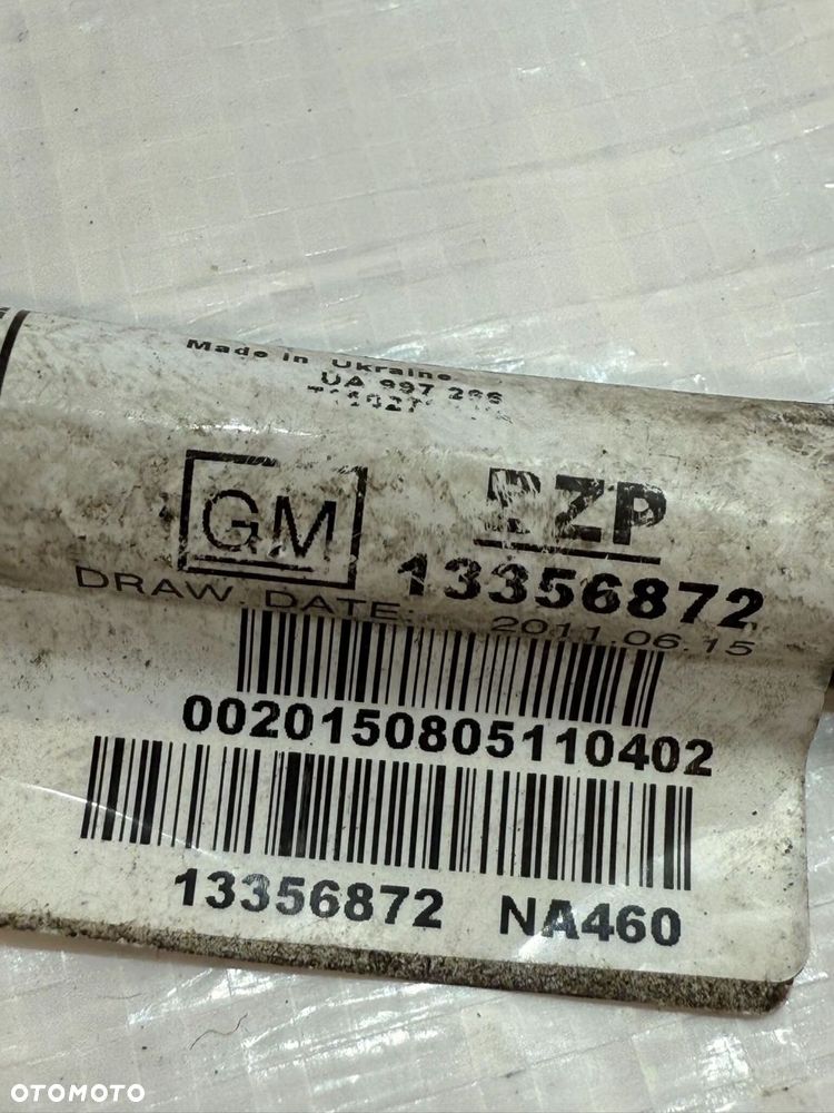 Klema kabel minusowy wiązka instalacja Opel Adam 13356872 - 3