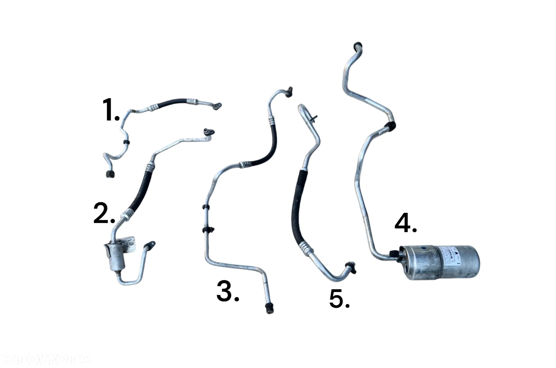 PRZEWÓD / PRZEWODY KLIMATYZACJI RENAULT LAGUNA II 2 1.9 DCI 8200002325D | 8200008718B | 8200004040D - 2