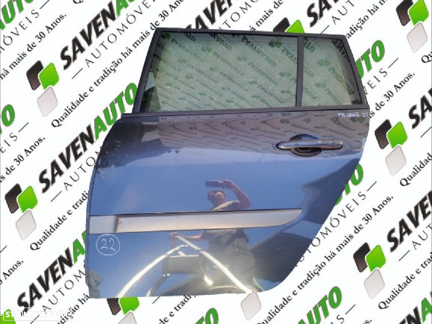Porta Trás Esq Renault Megane Ii (Bm0/1_, Cm0/1_) - 1