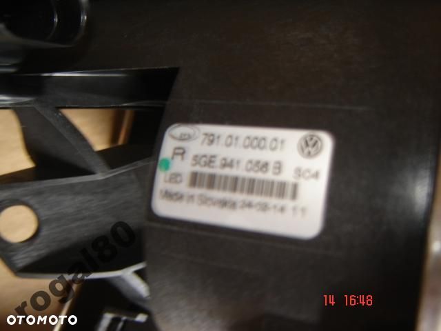 VW GOLF 7 VII E-GOLF HALOGENY FULL LED NOWE ORYG. - 5