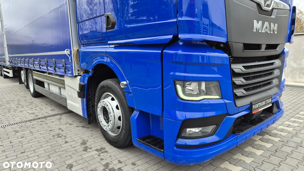 MAN MAN///TGX///26.470///2021///ZESTAW/// TANDEM///PRZEJAZDOWY///7.70+7.70/// LEDY///KLIMATYZACJA POSTOJOWA/// DACH PODNOSZONY/// - 10