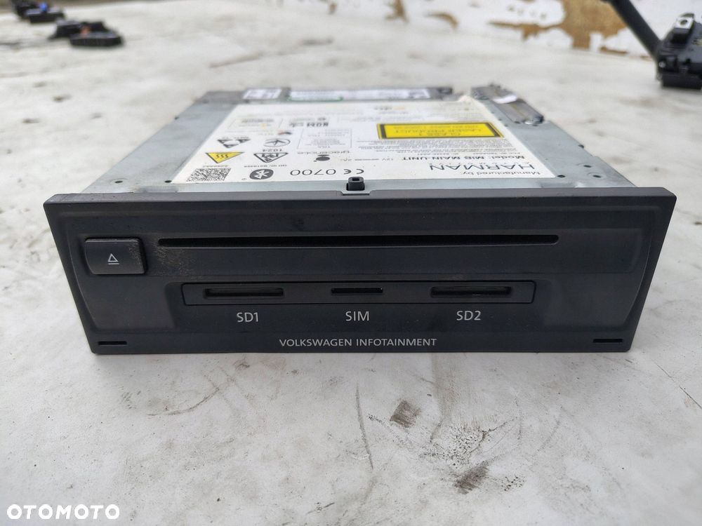 RADIO NAWIGACJA 5G0035021C VOLKSWAGEN GOLF 7 VII GTD - 1