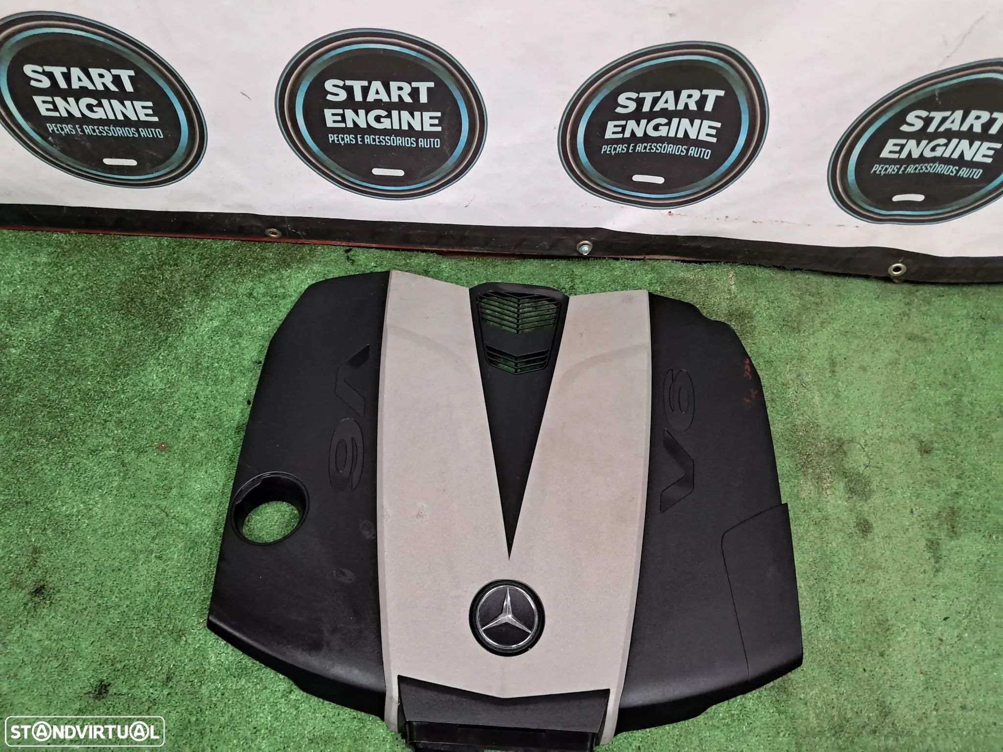 Tampa do motor Brindagem Mercedes 350 CDI Classe C W204 Classe E W212 W207 CLS W218 2010-2014 - 1
