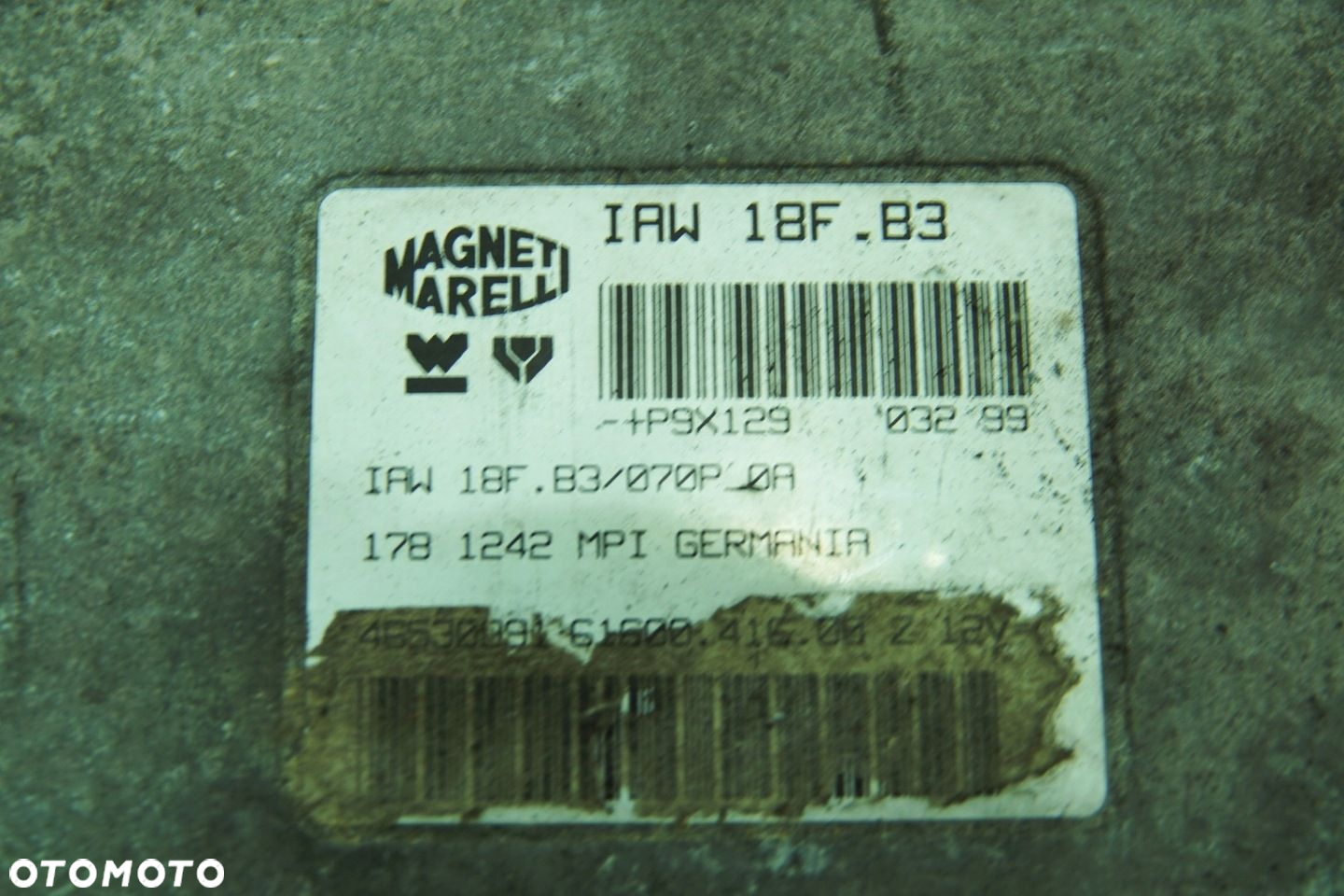 KOMPUTER STEROWNIK SILNIKA PALIO 1.2 46530991 IAW18F.B3 - 2