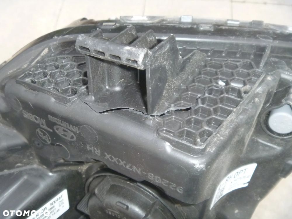 HYUNDAI TUCSON IV LIFT 2024 LAMPA LED DRL PRAWA CIEMNA ŁADNA 92208-N7600 - 12
