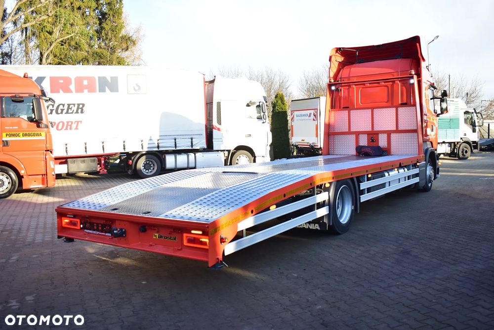 Scania R 370 / Autolaweta/ Pomoc drogowa/ Najazd 8.10m. / Wciągarka/ Sprowadzona z Niemiec ! - 13