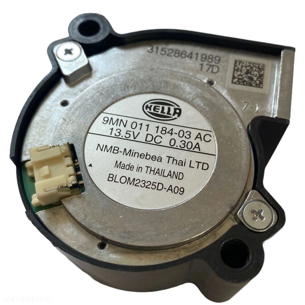WENTYLATOR LAMPY LEWY LED Matrix wentylatorek Audi A6 A7 A8 Q5 4G0907463A - 2