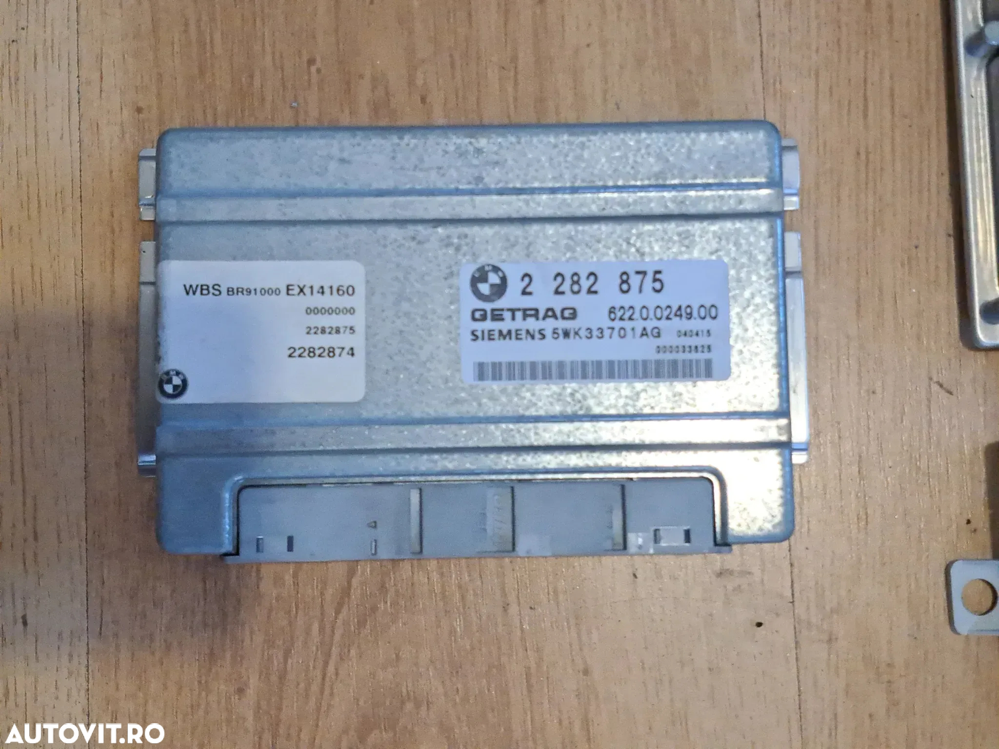 Calculator modul unitate ECU SMG TCU Control transmisie, Kit pornire ( Calculator motor, modul imobilizator EWS, chei ) BMW Seria 3 E46 M3 - 2