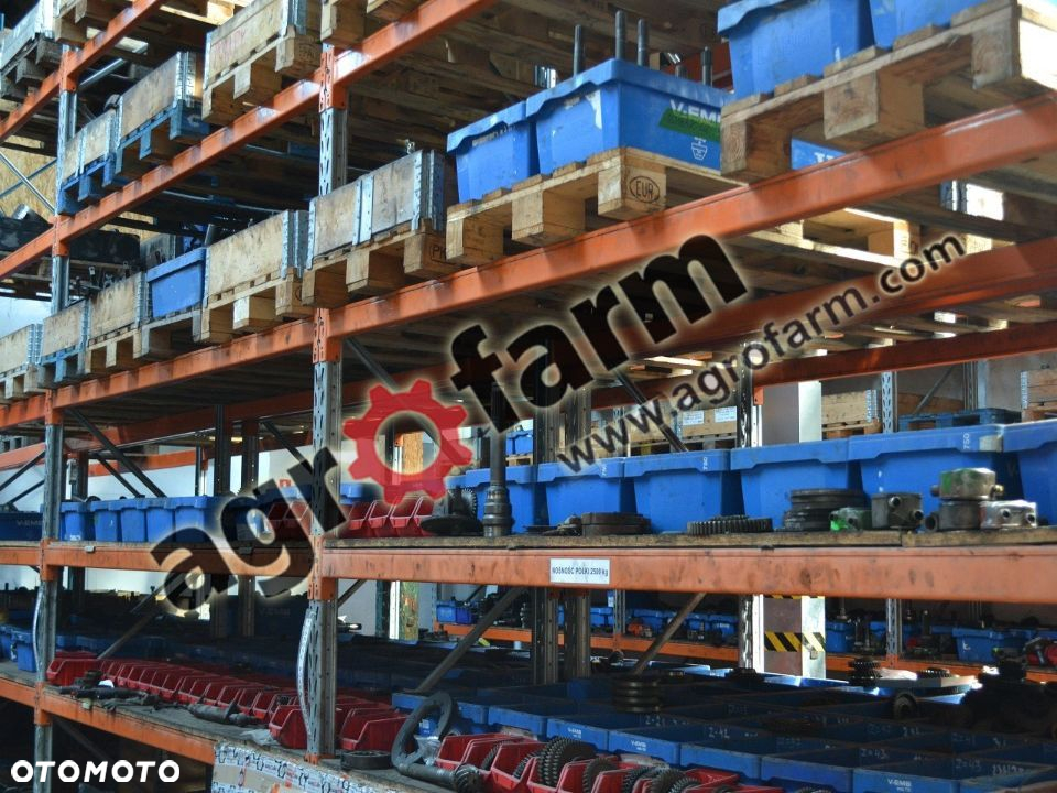 New Holland części używane skrzynia biegów most oś silnik zwolnica kabina koła - 3