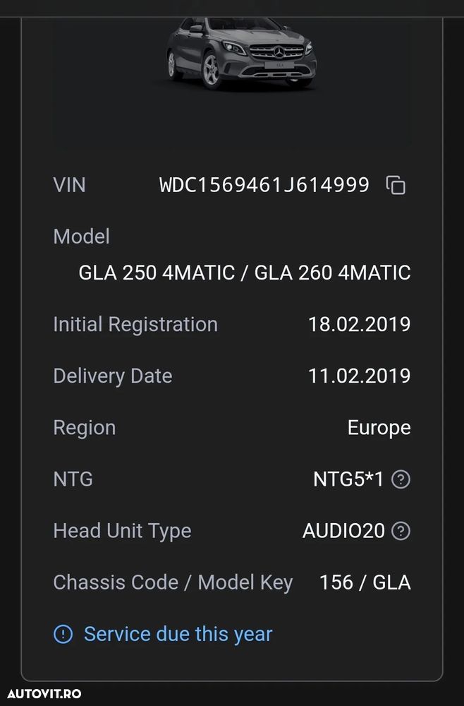 Mercedes-Benz GLA 250 4MATIC Aut. - 19