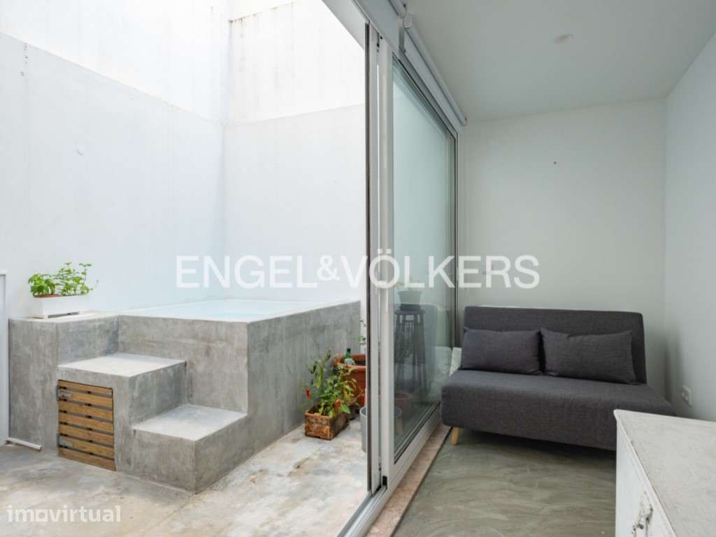Apartamento T2 com Piscina Privativa no Campo dos Mártires da Pátria - Grande imagem: 2/28