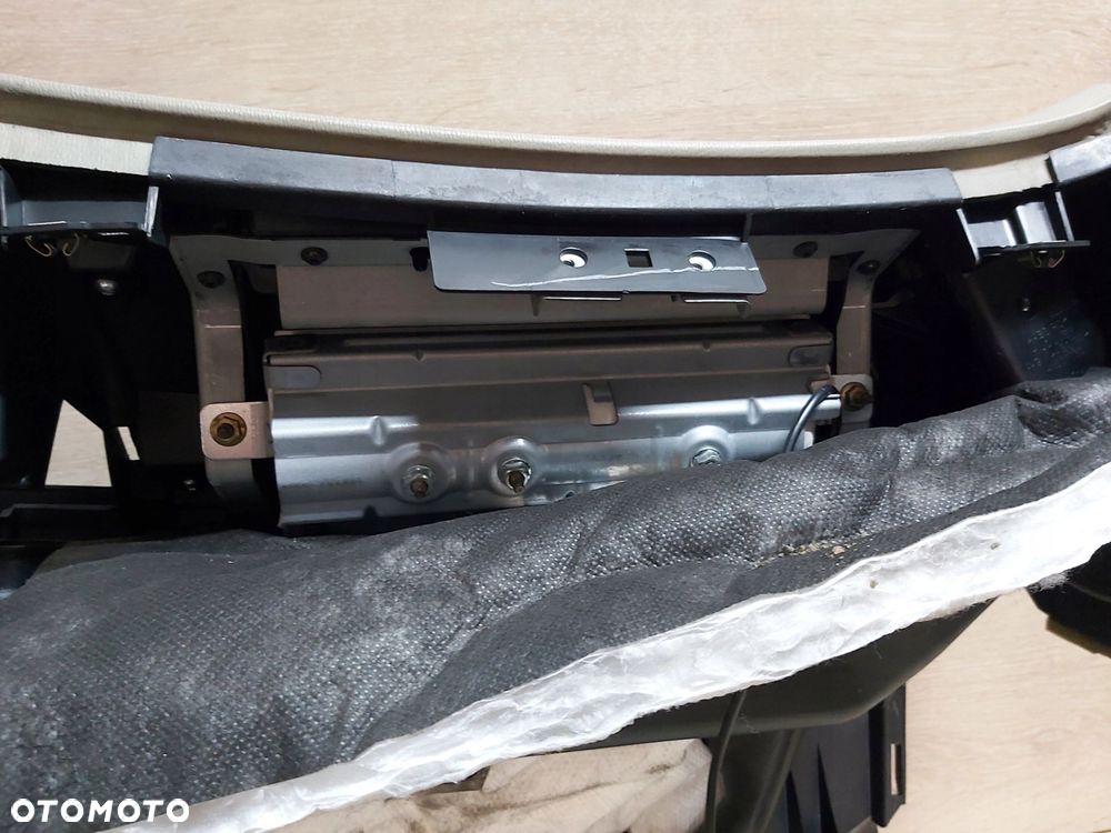 Nissan Primera P12 Deska poduszka pasażera kierowcy air bag pas lewy prawy - 6