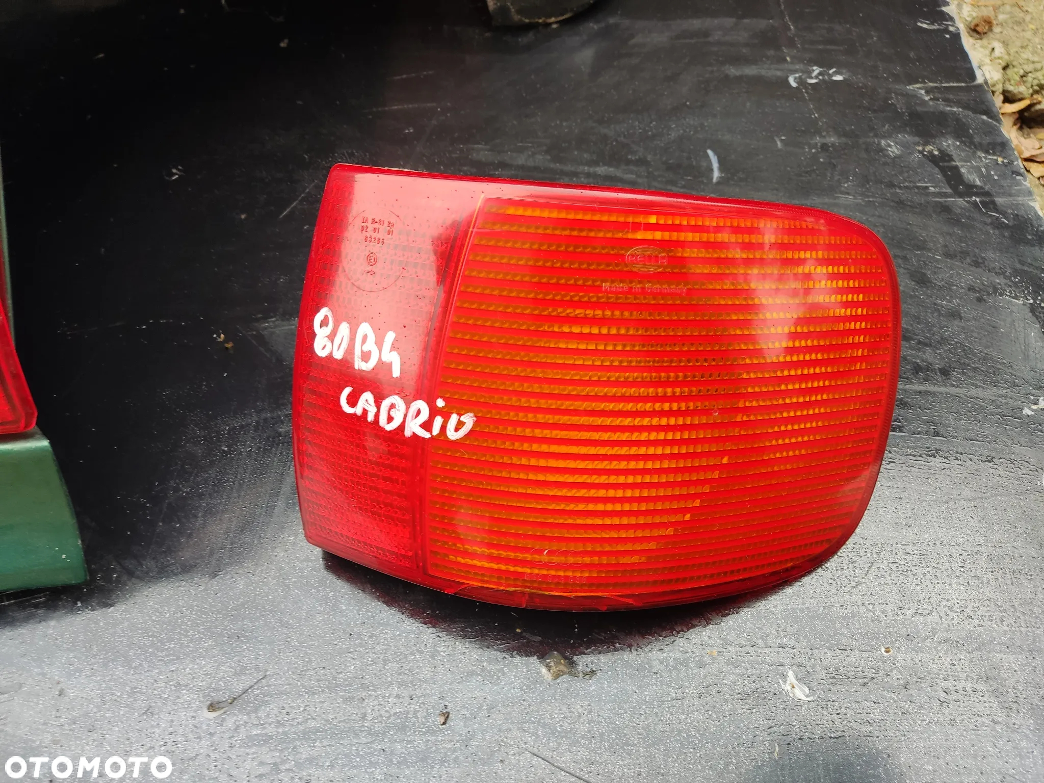 AUDI 80 B4 CABRIO KLAPA BAGAŻNIKA LAMPA PRAWA LEWA 8g0945096 8g0945095 - 5