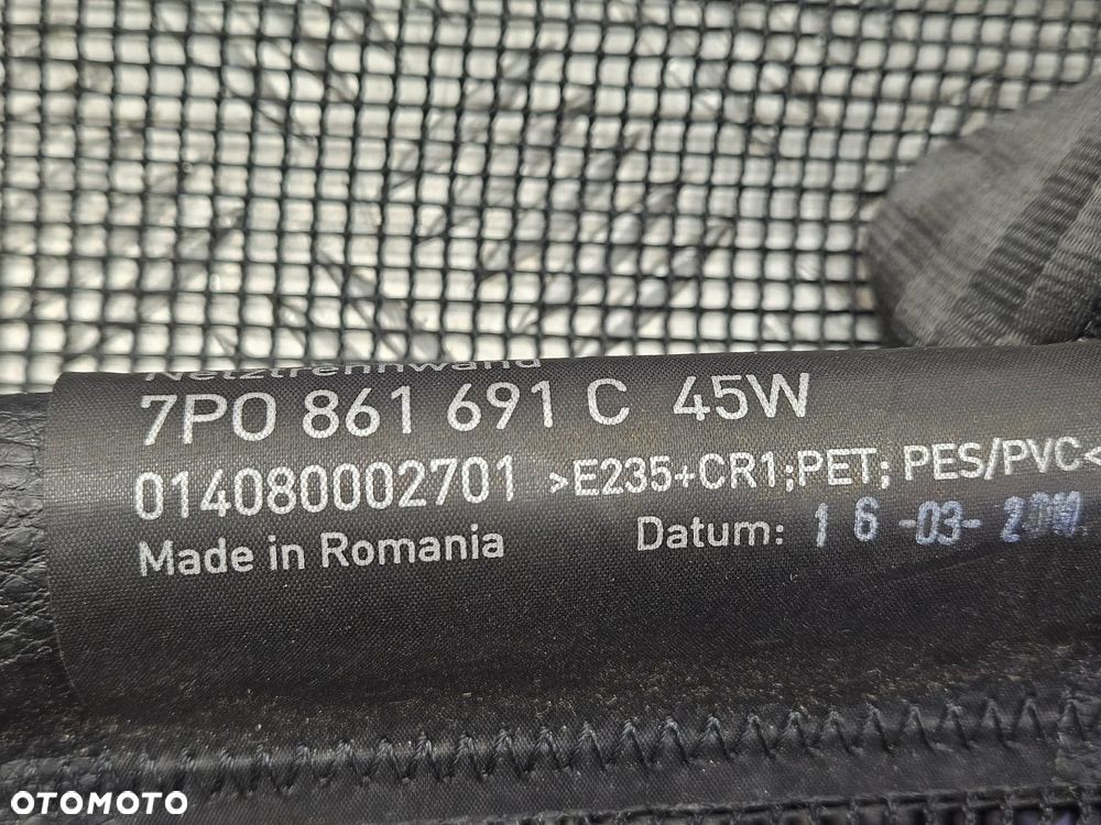 VW TOUAREG 7P 10-18R ROLETA BAGAZNIKA SIATKA 7P0861691 - 2