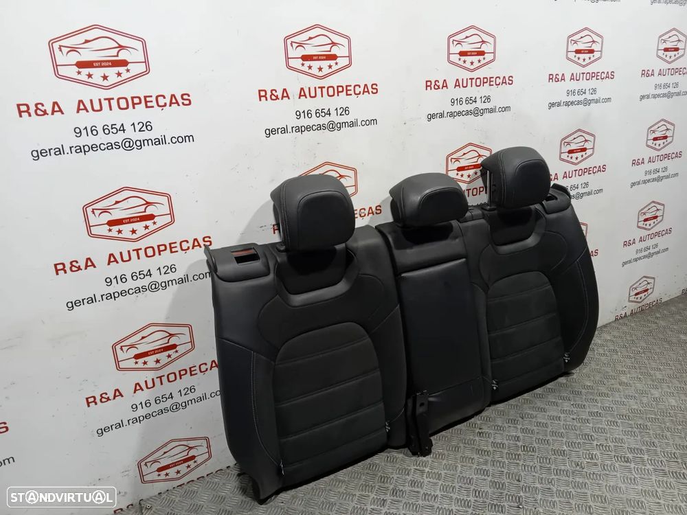 Conjunto de Bancos Citroën Ds5 Elétricos Pele e Alcântara Original - 6