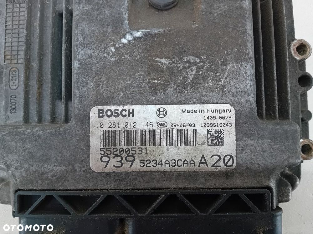 KOMPUTER, STEROWNIK ALFA ROMEO 159 55200531 0281012146 2.4 JTDm - 7