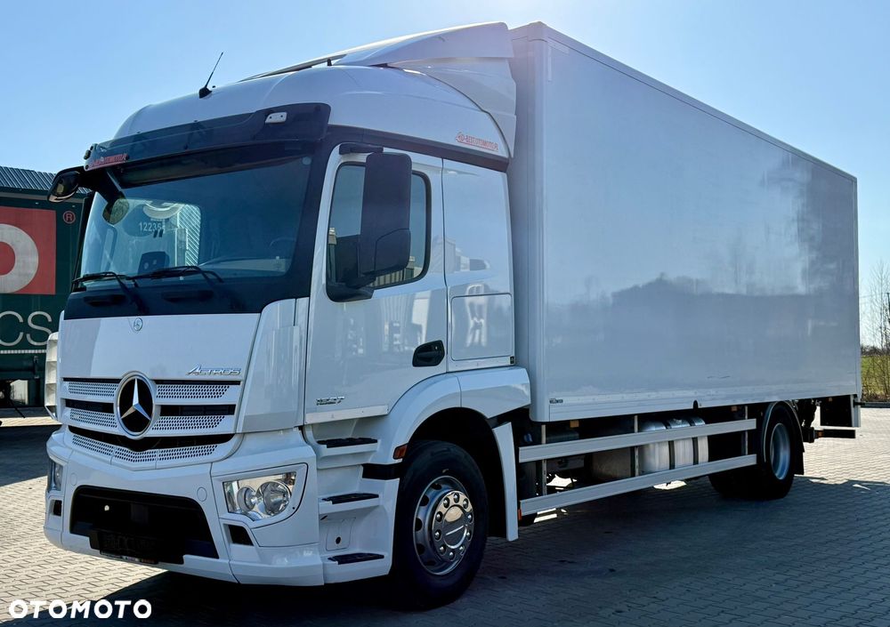 Mercedes-Benz ACTROS 1827 / KONTENER / WINDA / 19 EUROPALET / SYPIALKA / AUTOMAT / SPROWADZONY / 2018 ROK - 1