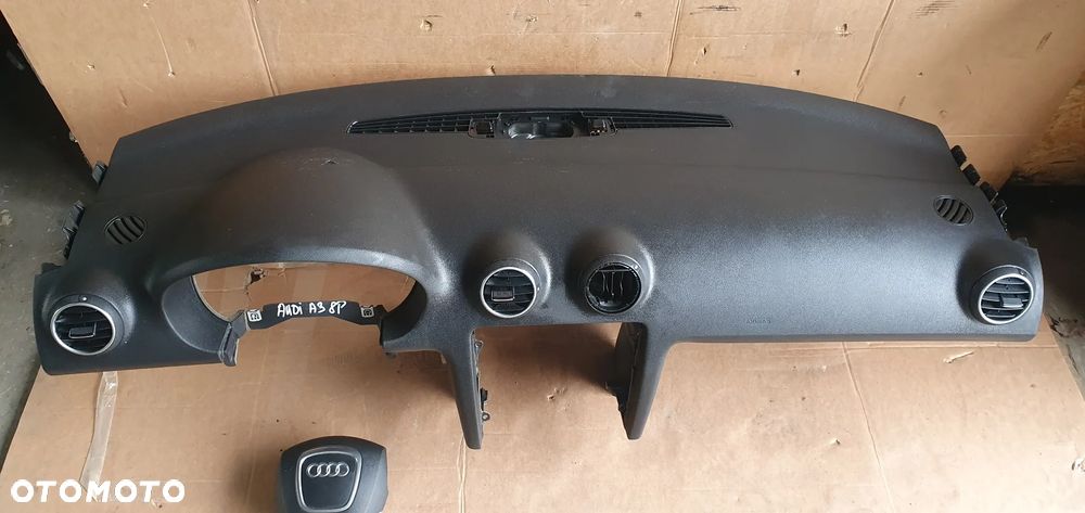 Konsola AIRBAG poduszki sensor Audi A3 8P Lift - 2