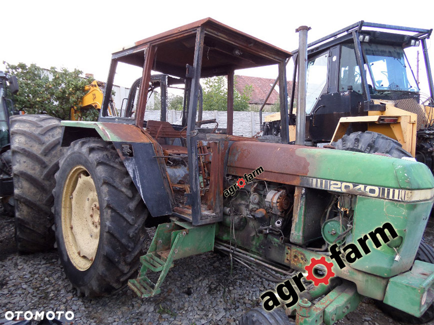 John Deere 2040 2140 silnik skrzynia most zwolnica obudowa maska - 3