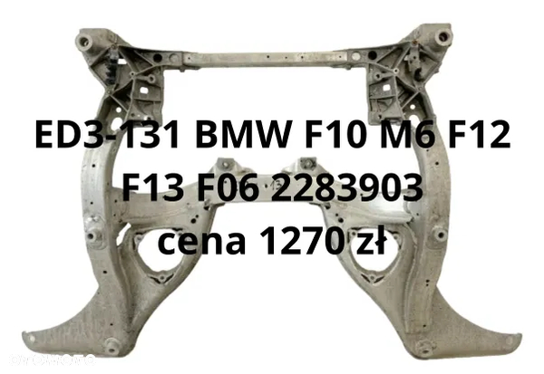 Trawers sanki kołyska zawieszenia przedniego  BMW M5 F10 M6 F12 F13 F06 2283903
