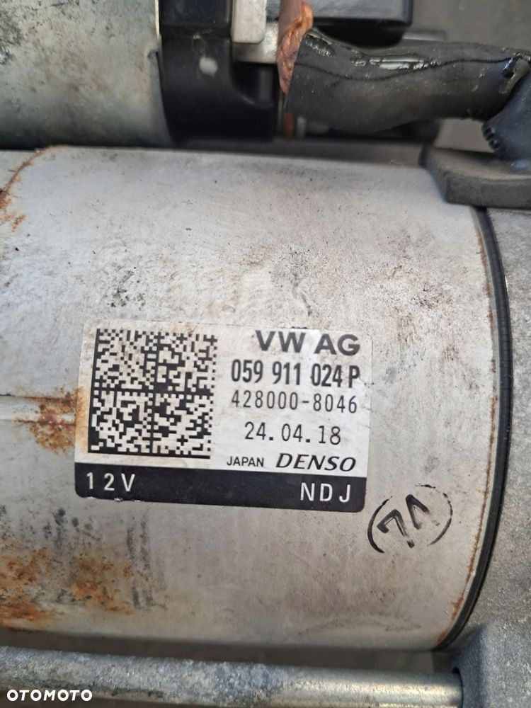 VW AUDI Rozrusznik DENSO 3.0 TDI 059911024P - 2