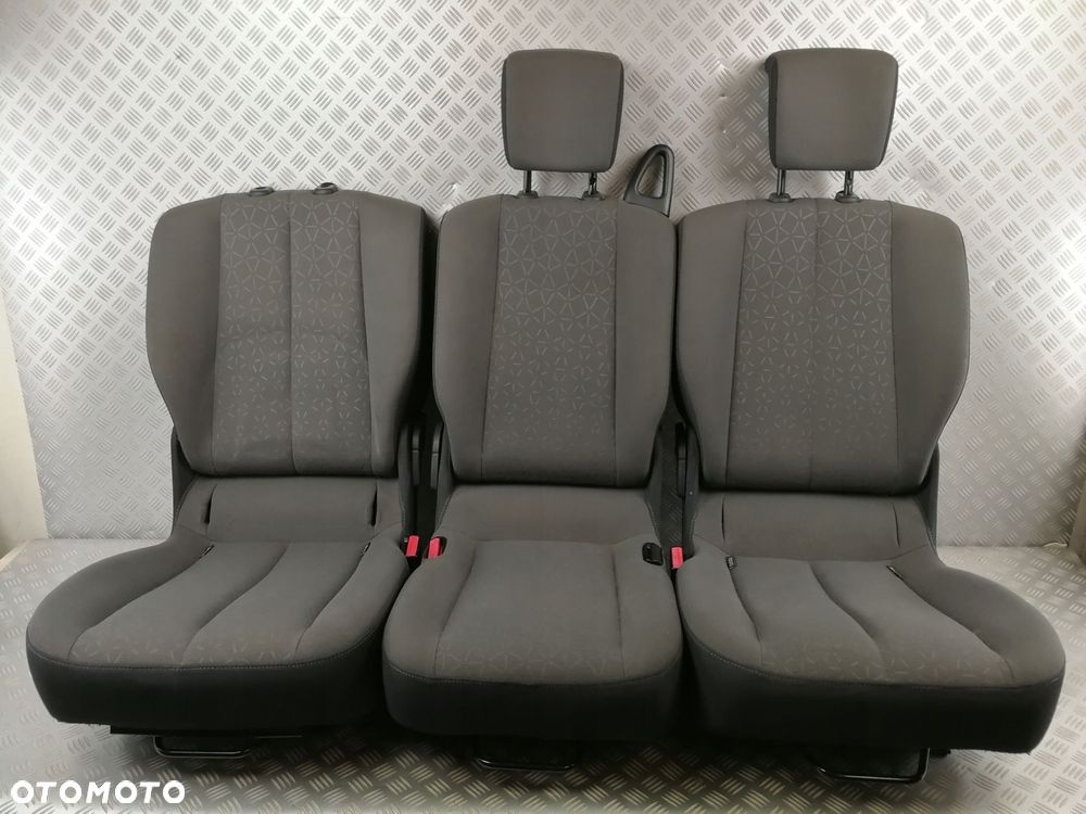 fotel fotele tylne lewy prawy środkowy isofix RENAULT GRAND SCENIC II 2 03- - 2