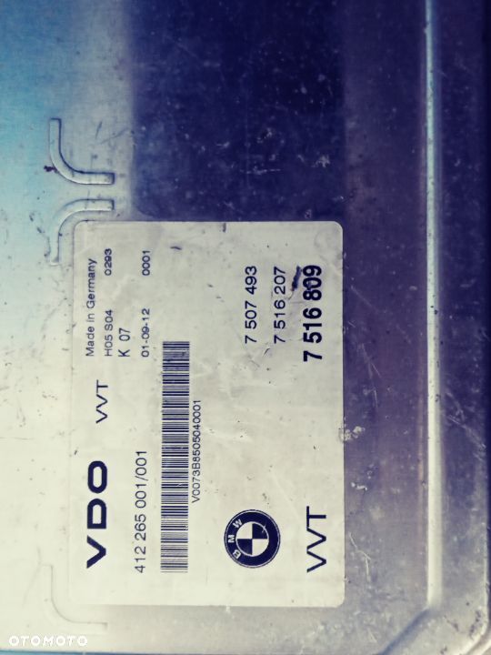 KOMPUTER STEROWNIK SILNIKA BMW E46 7516809 - 3