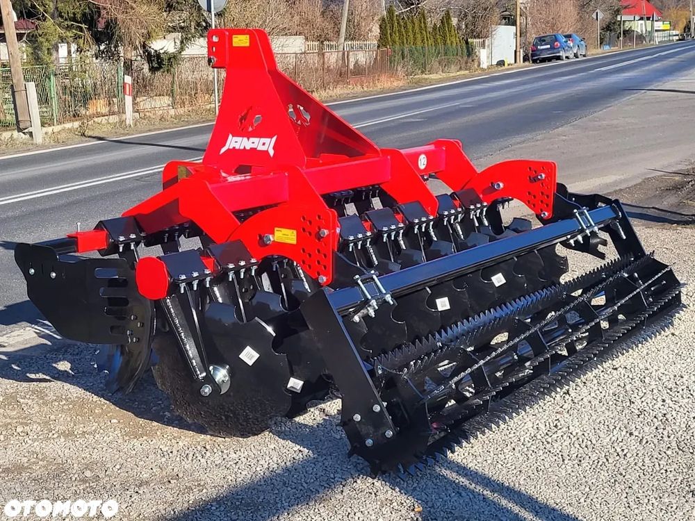 BRONA TALERZOWA Kompaktowa MEDIUM / Średnia JANPOL dostępne szerokości 1,8-3M piasta talerz wał - 12