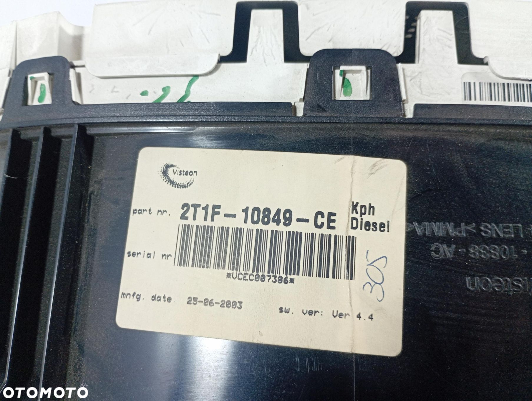 Ford Transit Connect 02-13 LICZNIK ZEGARY OBRTOMIERZ OE 2T1F10849CE - 5