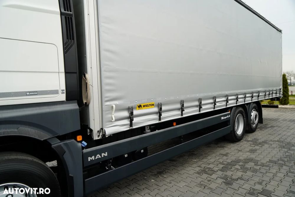 MAN TGX 26.520 / 6x2 / 9.3 M CORTINĂ / ACOPERIȘ RIDICABIL / AXĂ RIDICABILĂ / DIRECȚIE / NOU - 11