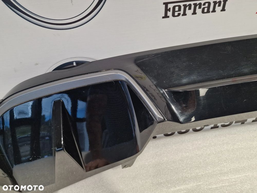 BMW G26 COUPE M-PAKIET 21- DYFUZOR / SPOJLER / DOKŁADKA ZDERZAKA TYLNEGO TYLNIEGO TYŁ , NR 51128096492 / 8096492 , CZARNY , NR AUKCJI DT934 - 4