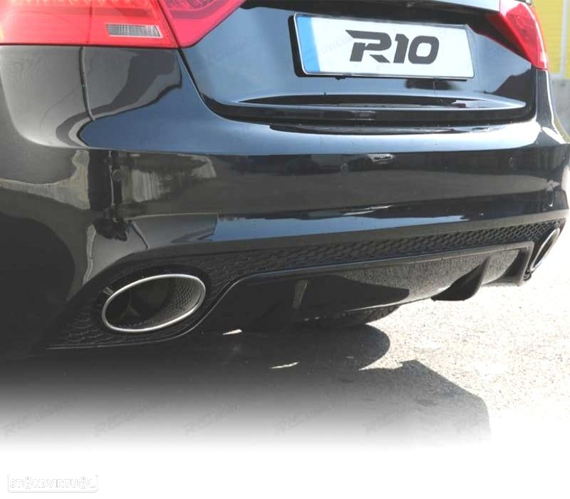 PARA-CHOQUES TRASEIRO AUDI A5 8T COUPE 07-15 LOOK RS5 - 3
