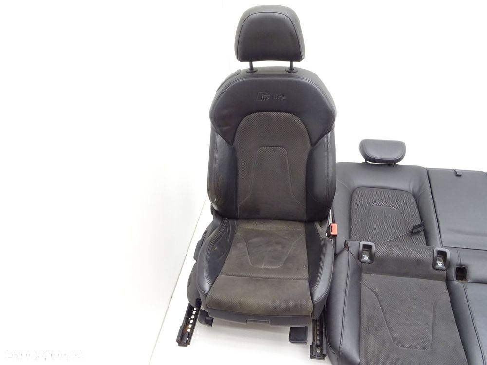 Fotele kanapa siedzenia komplet s-line półskóra 8t0880242d audi a5 8t coupe - 6