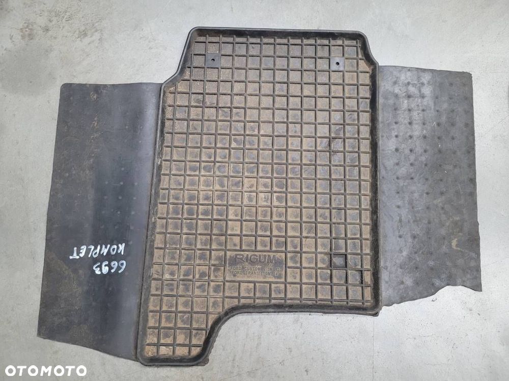 DYWANIKI WYCIERACZKI KOMPLET FORD TRANSIT CUSTOM MK1 - 3