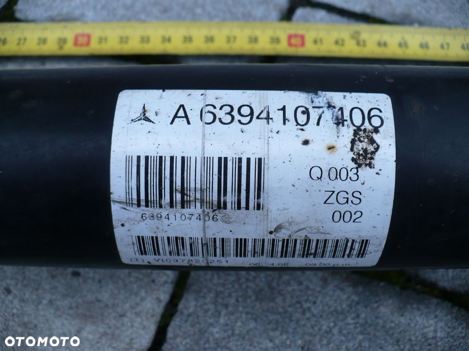 VITO VIANO 4X4 A6394107406 WAL NAPEDOWY ORYGI. EUR. - 6