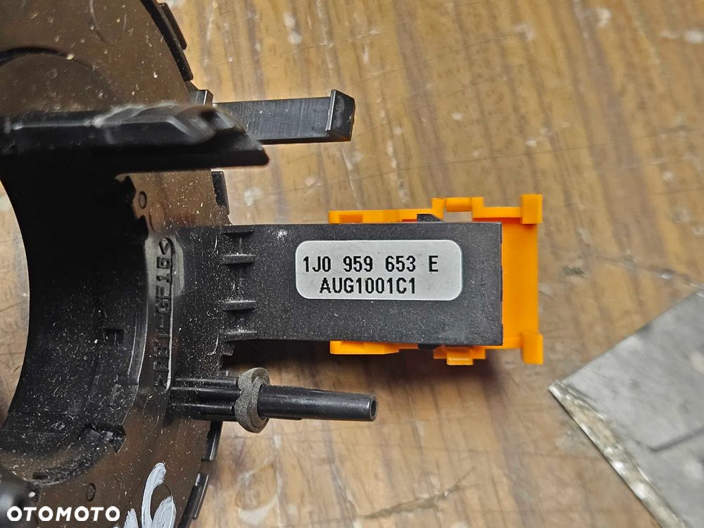 Taśma 1J0959653 E Zwijak Czujnik Skrętu Air Bag Poduszki Kierownicy Audi VW Seat Skoda - 2