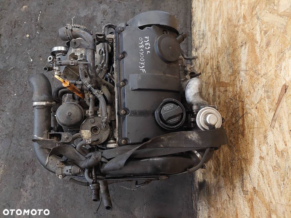 SILNIK DIESEL + POMPOWTRYSKI TURBO PASSAT B5 1.9 TDI AJM 028145702H - 6