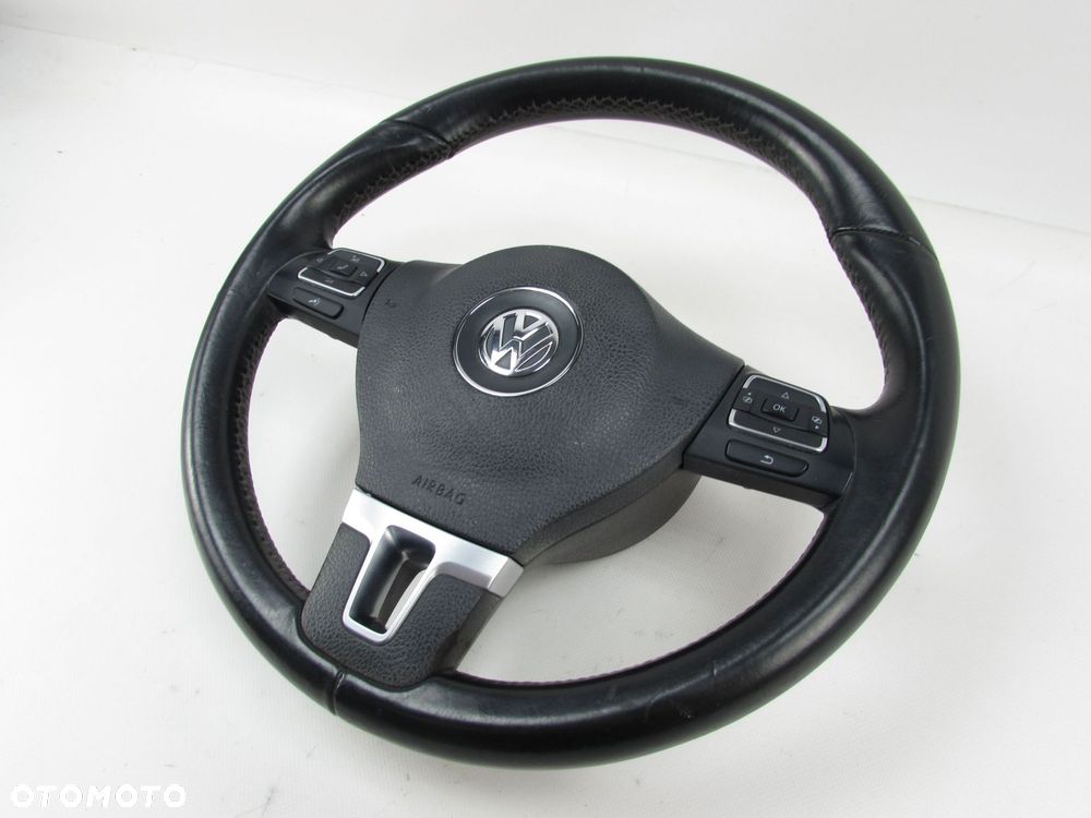 VW GOLF VI PASSAT B7 POLO 6R KIEROWNICA MULTIFUNKCYJNA AIRBAG - 3