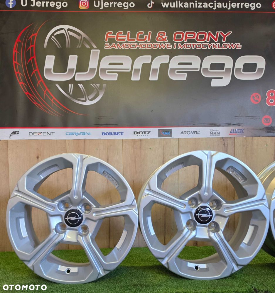 Nowe alufelgi OPEL 15x4x100 - Adam, Corsa Agila, Astra,Combo - 4