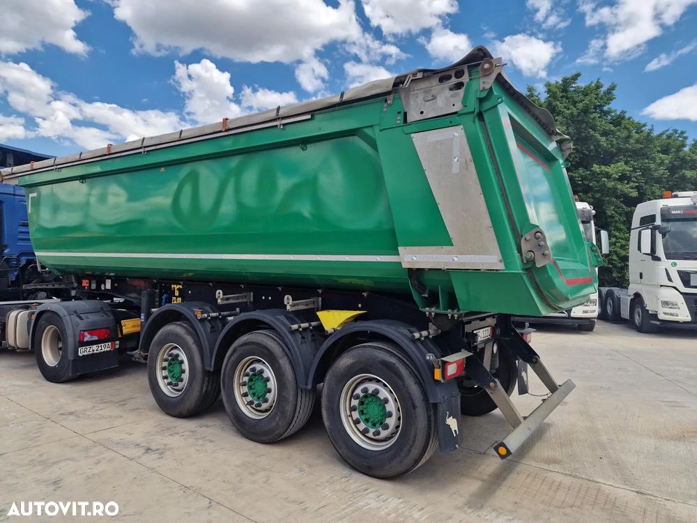 Schmitz Cargobull SKi 8,2, 28mc, EX DEMO-FULL OPTION, 2022, 29500 EUR+Tva, oblon rabatabil hidraulic spate, prelata pe role cu telecomanda, axa liftabila, LED, Anvelope 95% ok, scena vizitare, picioare sprijn, HARDOX, posibil leasing 4 ani-SUPER PRET 29.500 EUR+Tva - 31
