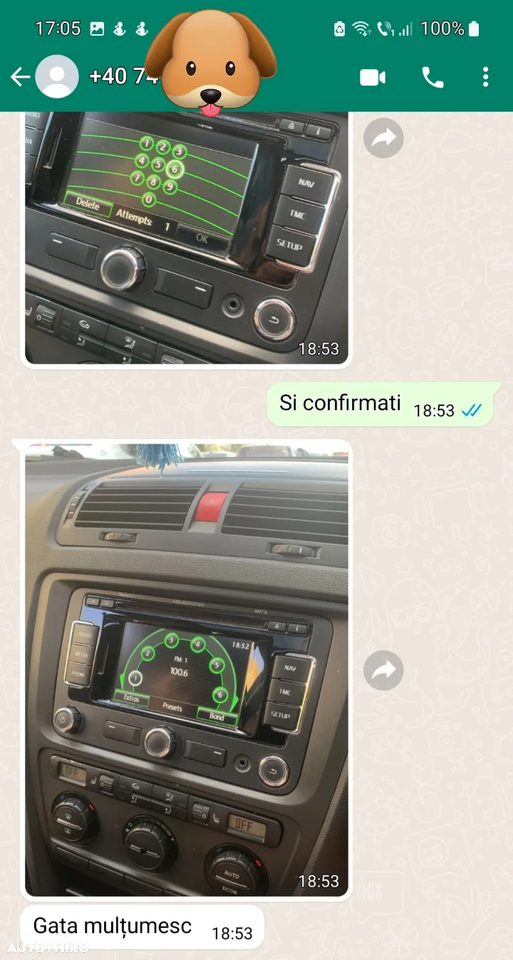 decodare radio navigatii auto - 2