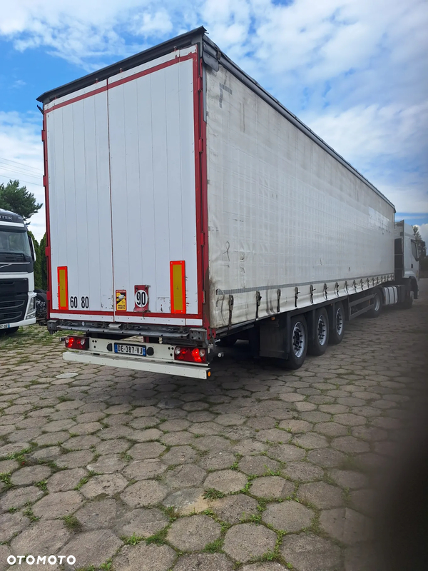 Schmitz Cargobull Firanka standard / ocynk / osie Schmitz