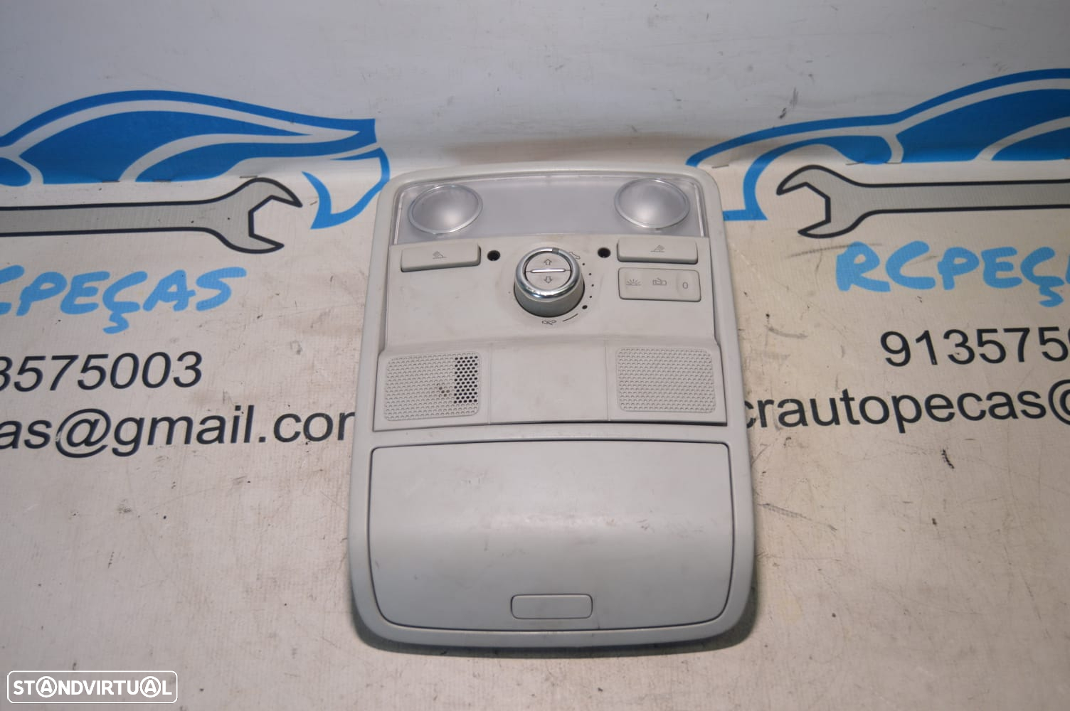 LUZ LUZES INTERIOR PLAFONIER TETO TEJADILHO FRENTE FRONTAL CENTRAL COMANDOS PAINEL CONTROLO VW VOLKSWAGEN 1K0867489E 1K0867489 1K9959561 1K0868837E 1K0868837 1K0947105AT 1K0947105 VW VOLKSWAGEN SHARAN 7N 2.0 TDI 140CV CFF CFFB GOLF VI 6 MK6 1K 1K1 TIGUAN 5N SEAT ALHAMBRA - 4