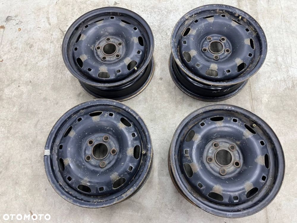 Felga VW Polo 4 IV 9n Ibiza III 6L Cordoba Fabia 99-08r. 6jx14 ET43 5x100 felgi stalowe 14 cali - 1