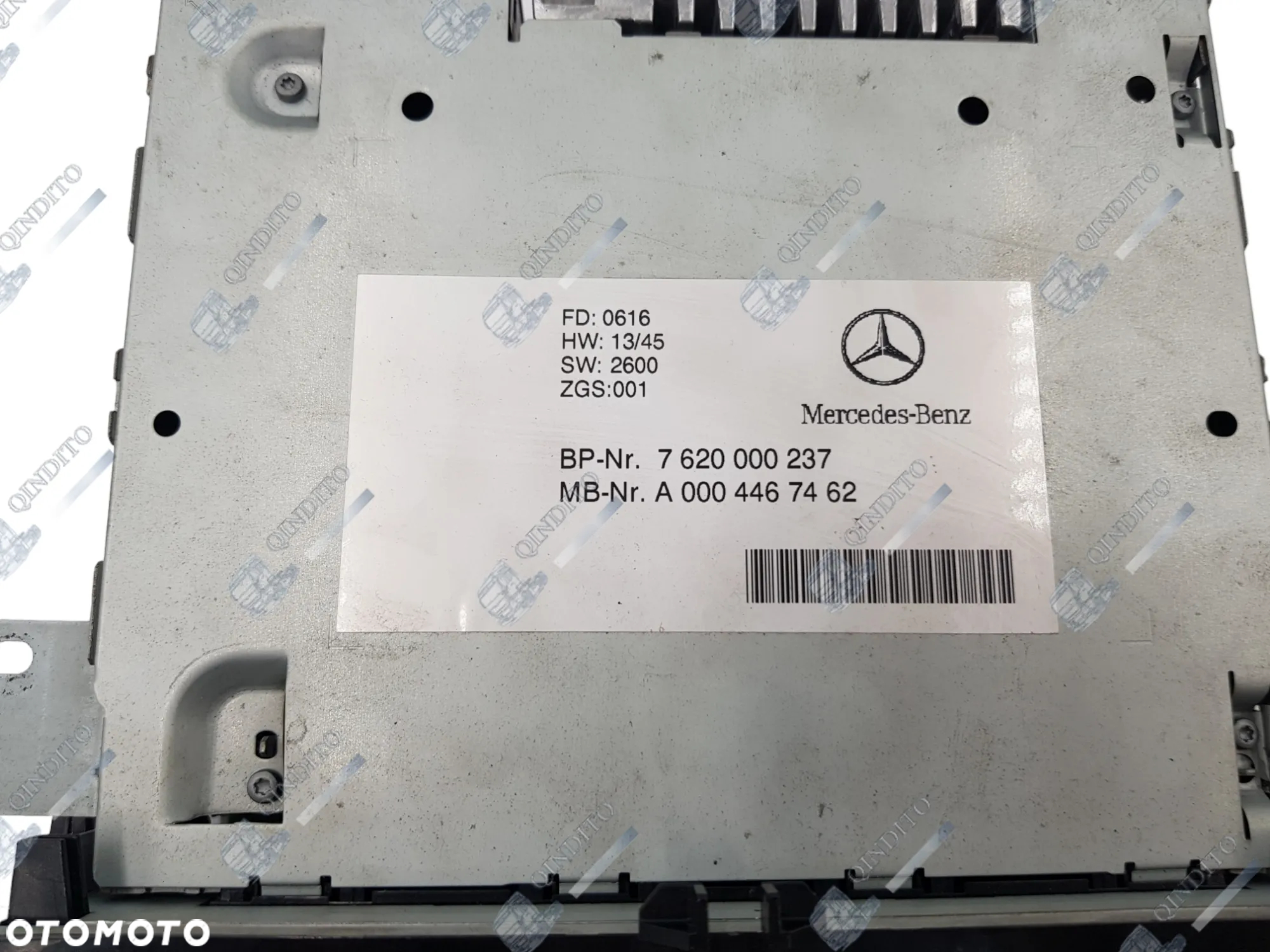 RADIO CD MERCEDES ACTROS MP4 A0004467462 - 3