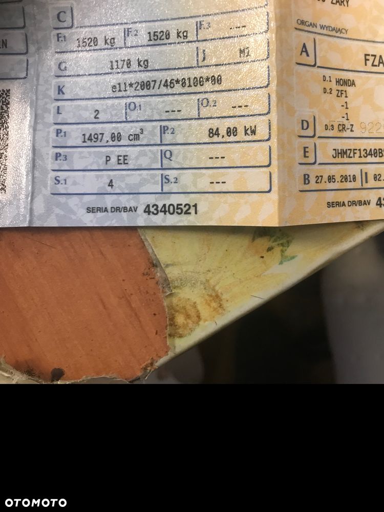 Honda CR-Z 1.5 IMA Sport - 30