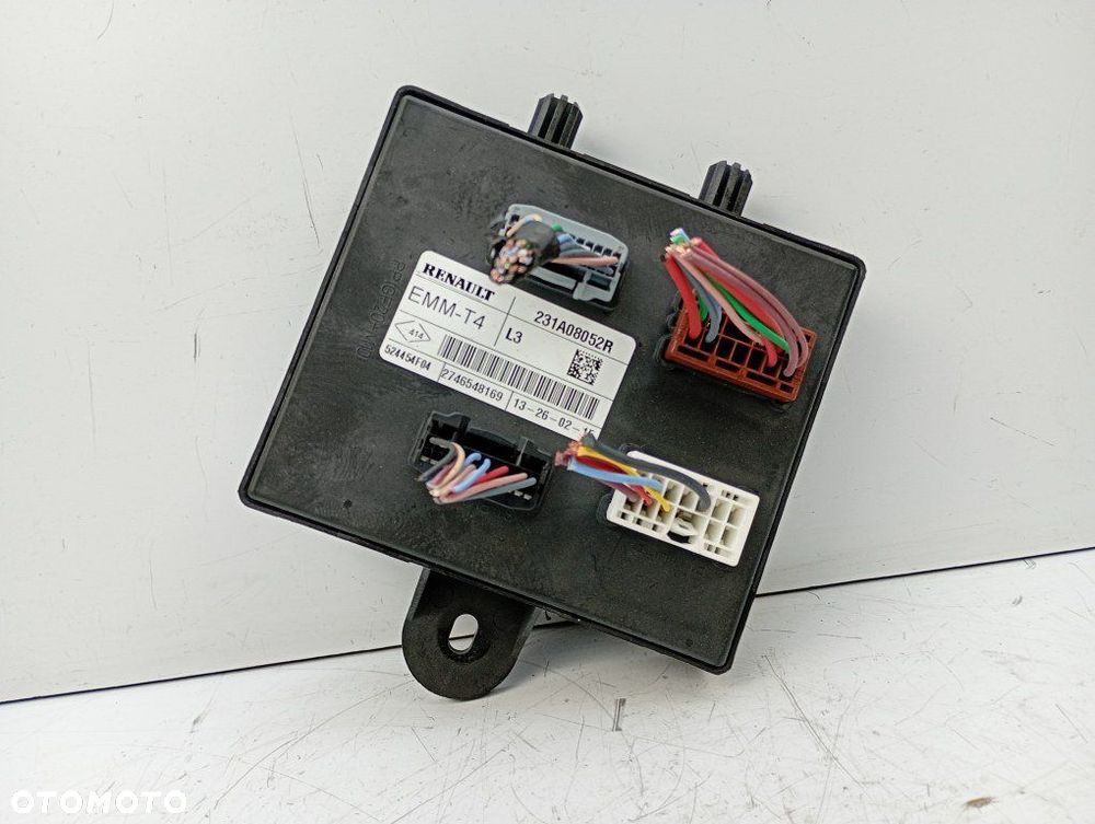Moduł komfortu sterownik EMM-T4 231A08052R Opel Vivaro B Trafic III 14